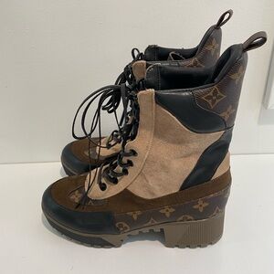 Faux Louis Vuitton Boots
